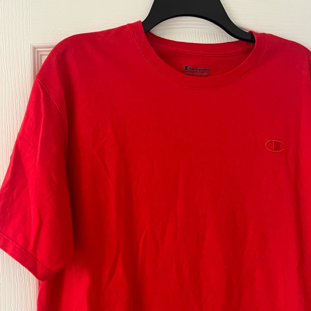 Champion Men's Solid Classic Jersey T-Shirt Sze Large - Picture 4 of 10